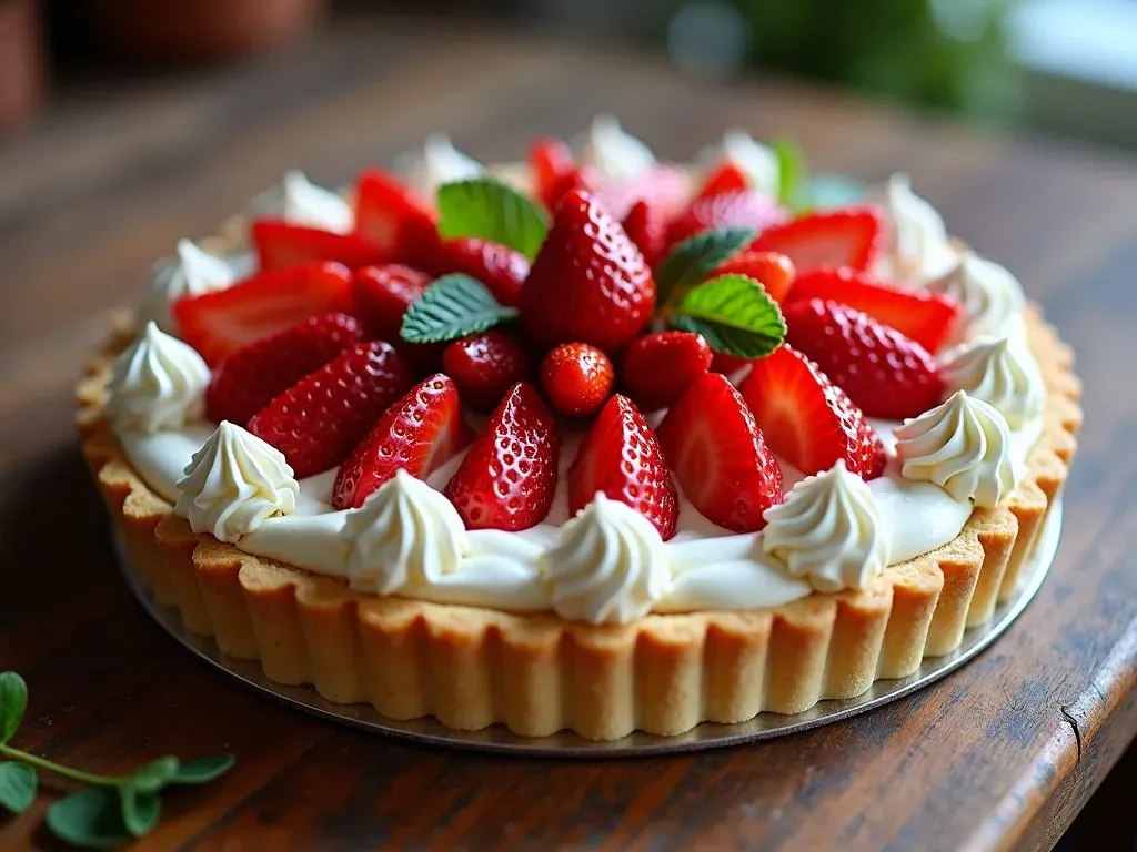 Deco Tarte aux Fraises