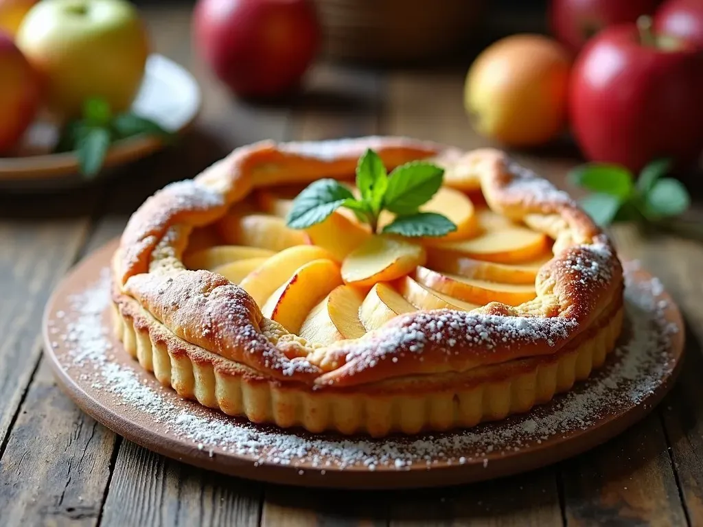 Dessert aux pommes Tarte