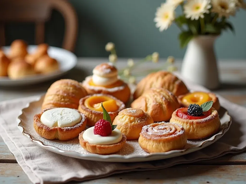 Dessert pâte feuilletée