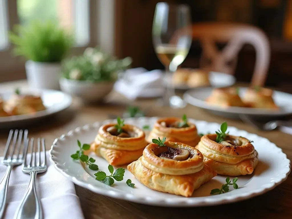 Feuilletés de Champignons