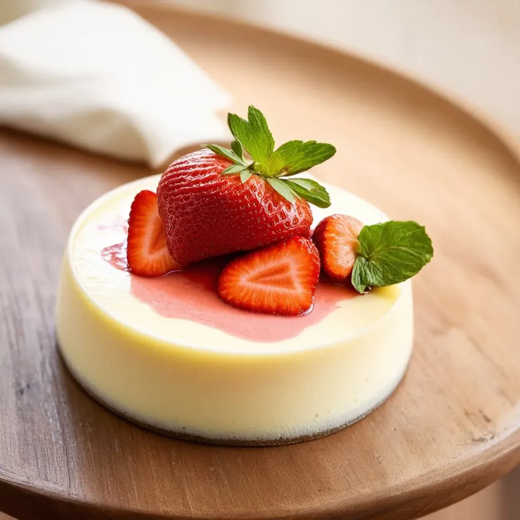 Panna Cotta aux fraises