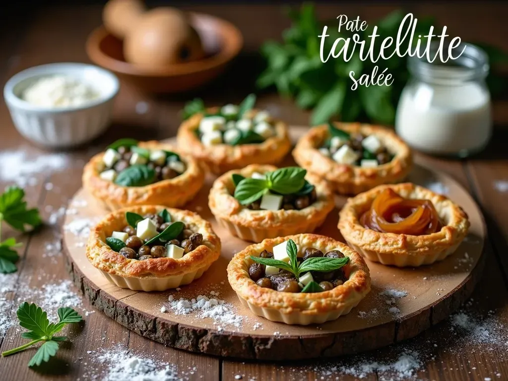 Pâte à tartelette salée