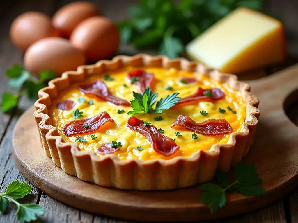 Quiche prête à enfourner