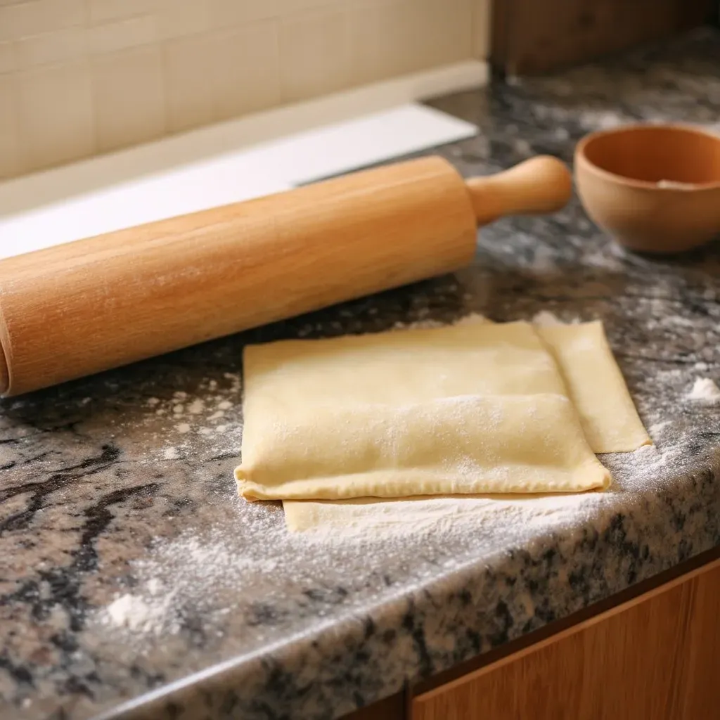 Recette pâte feuilletée étape 1