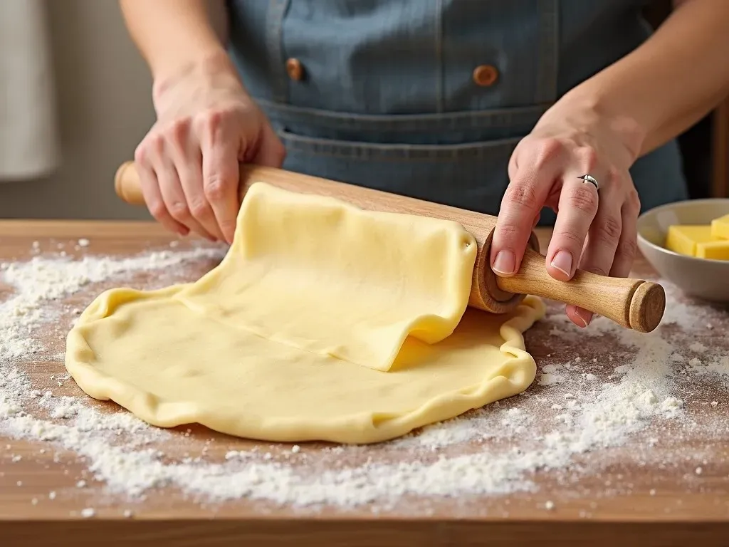 Recette pâte feuilletée étape 6