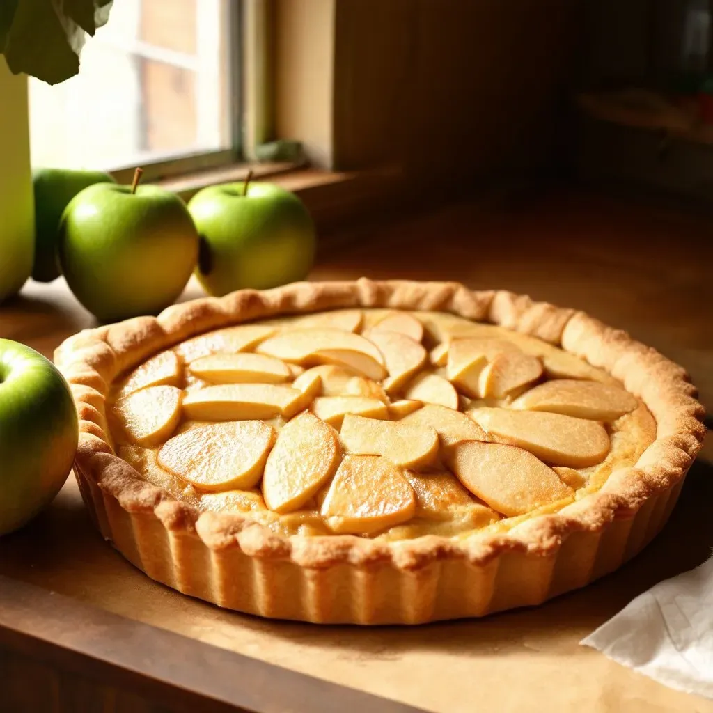 Recette tarte aux pommes sans compote