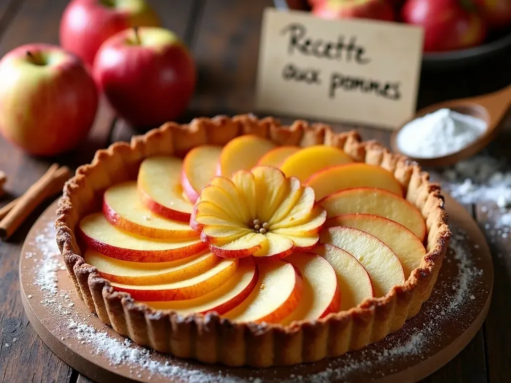 Recette tarte aux pommes