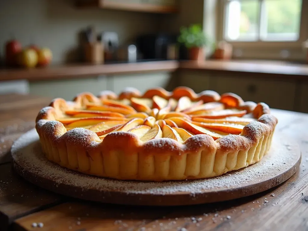 Tarte Feuilletée aux Pommes