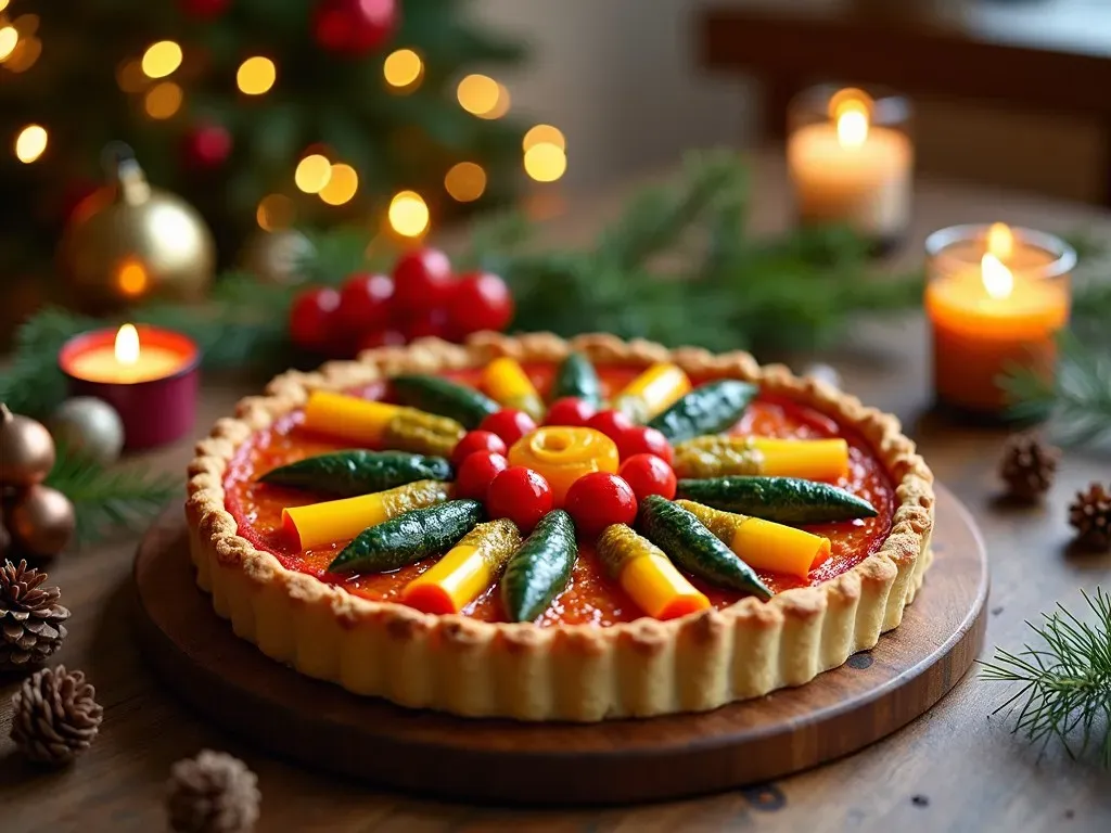 Tarte Sapin de Noël