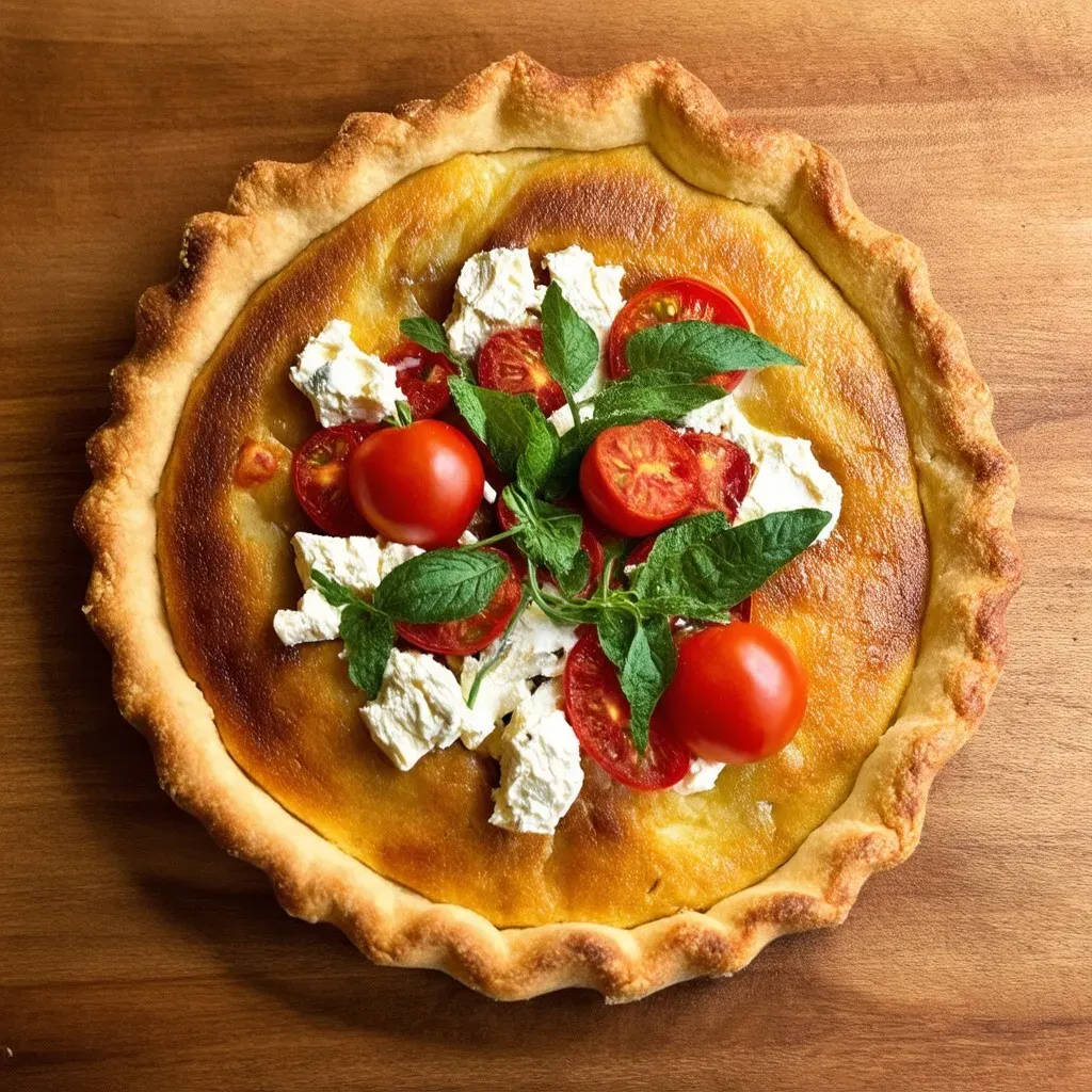 Tarte au Chèvre Garniture