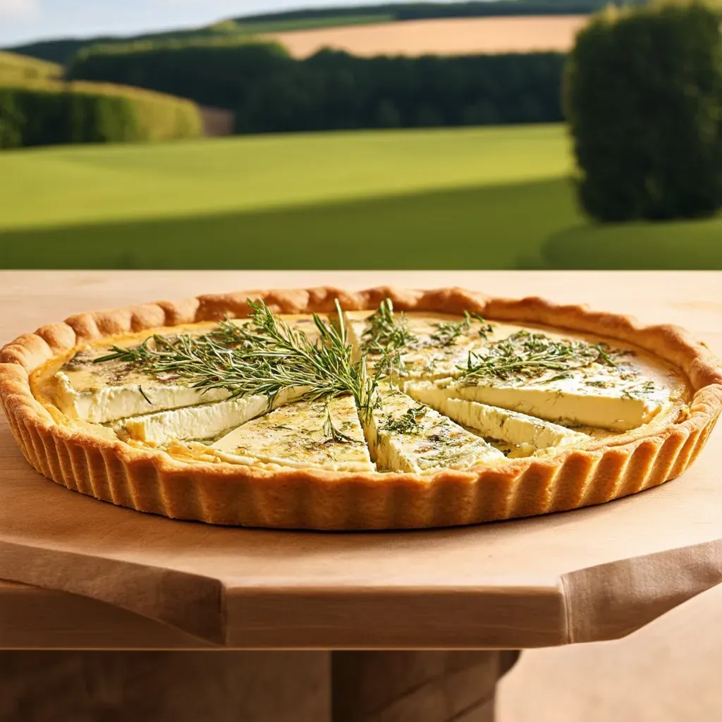 Tarte au Chèvre Remplissage