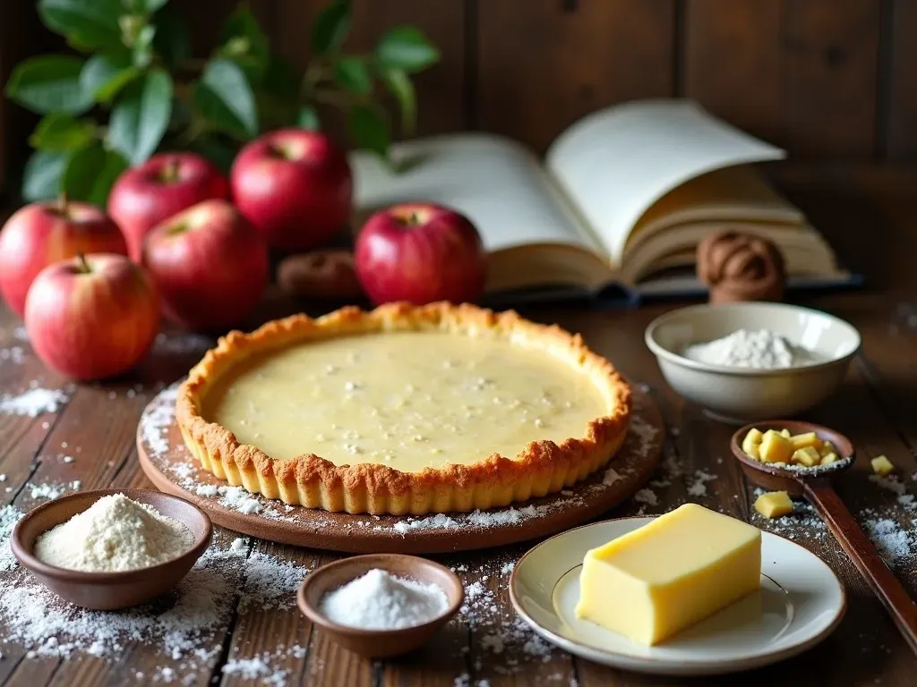 Tarte au Pomme Pâte Sablé - Ingrédients