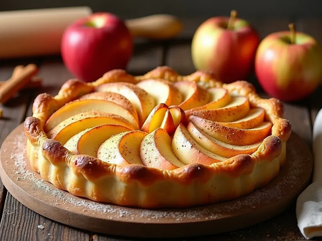 Tarte au pomme pâte feuilletée