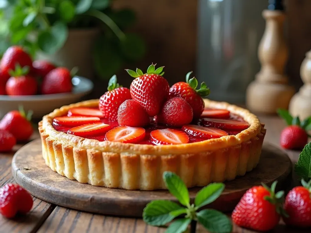 Tarte aux Fraises