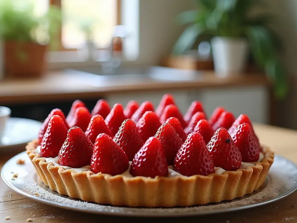 Tarte aux Fraises Pâte Feuilletée - Valeurs Nutritionnelles