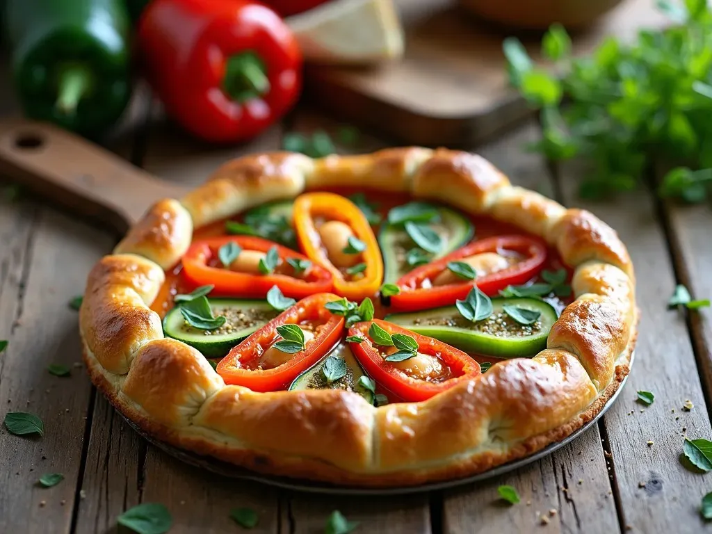 Tarte aux Légumes Pâte Feuilletée