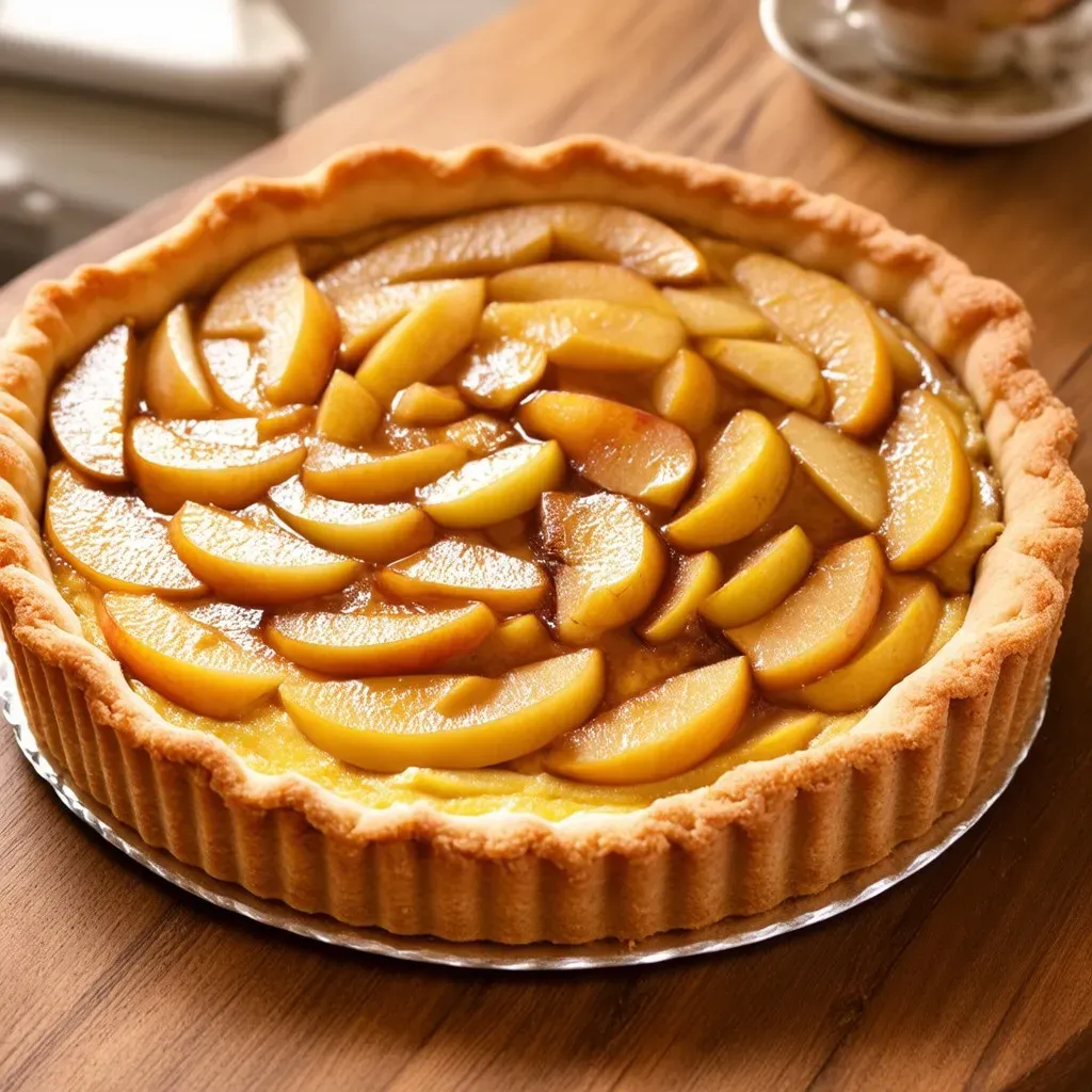 Tarte aux Pommes Crème