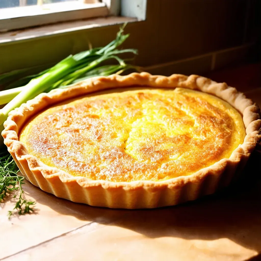 Tarte aux poireaux