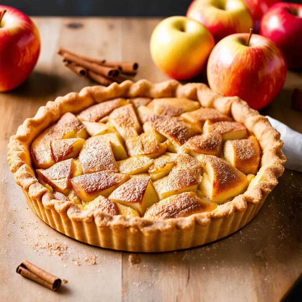 Tarte aux pommes - Cuisson