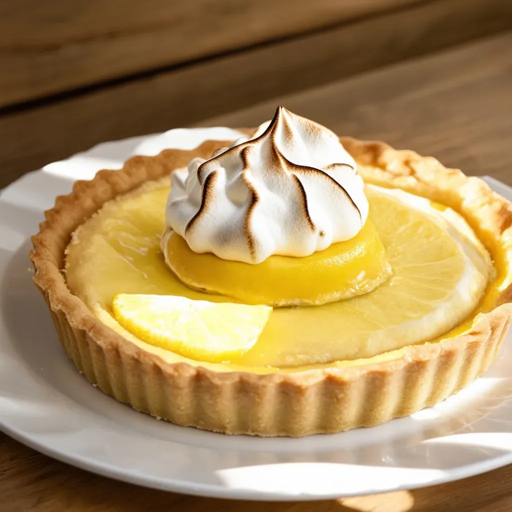 Tarte citron meringuée