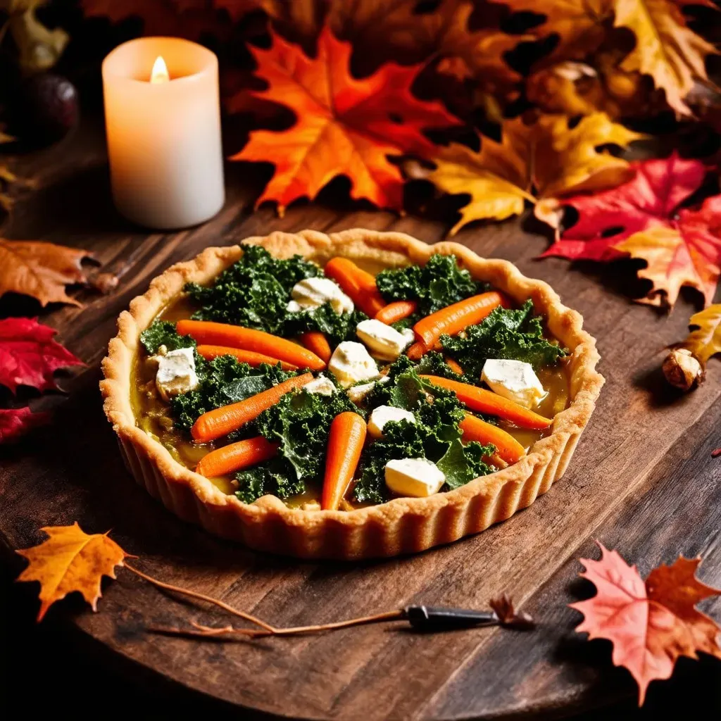 Tartelette aux légumes d'hiver