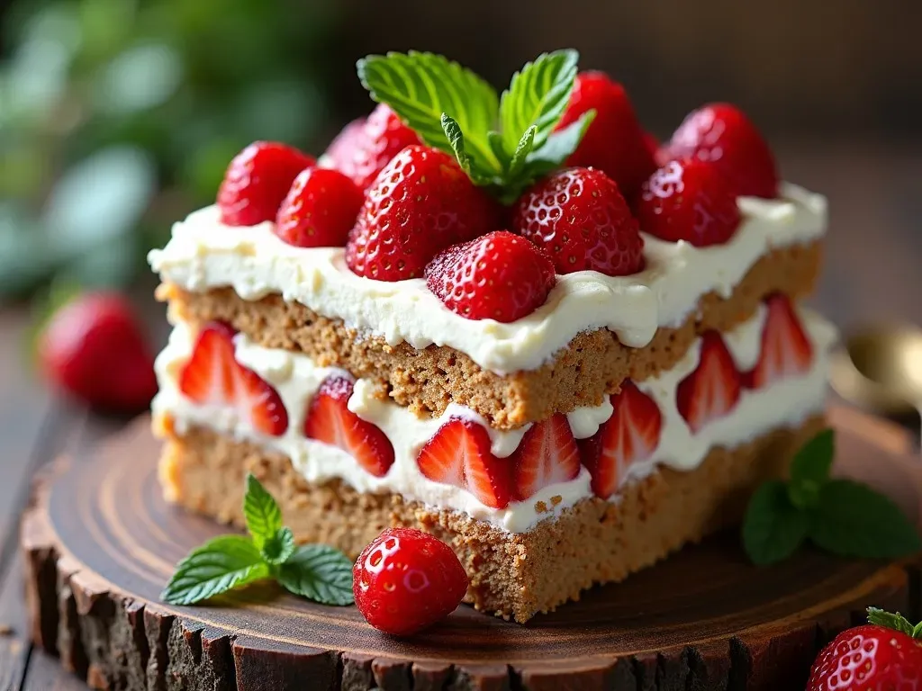 Tiramisu aux fraises