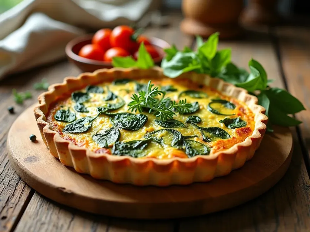 quiche aux légumes